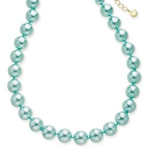 New Charter club imitation 14 mm pearl collar necklace Christmas gift birthday